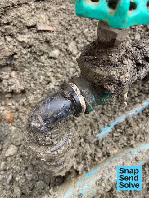 Water Leak, a report photo