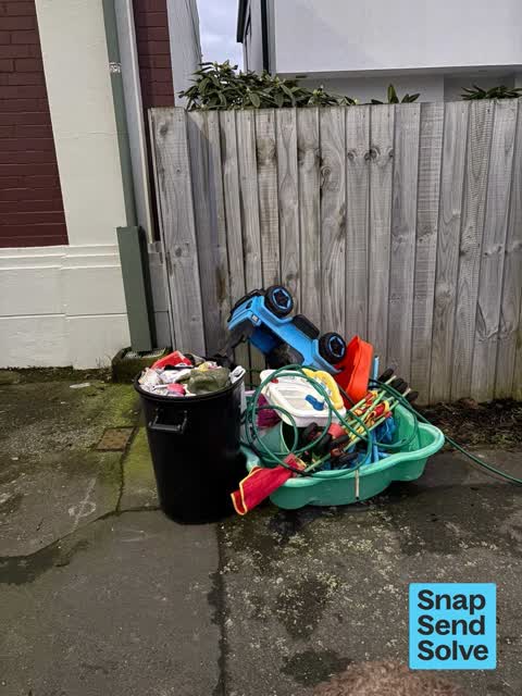 Dumped Rubbish — a report photo