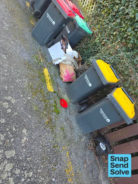 Dumped Rubbish, a report photo