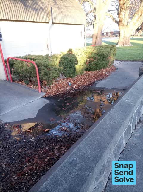 Water Leak — a report photo