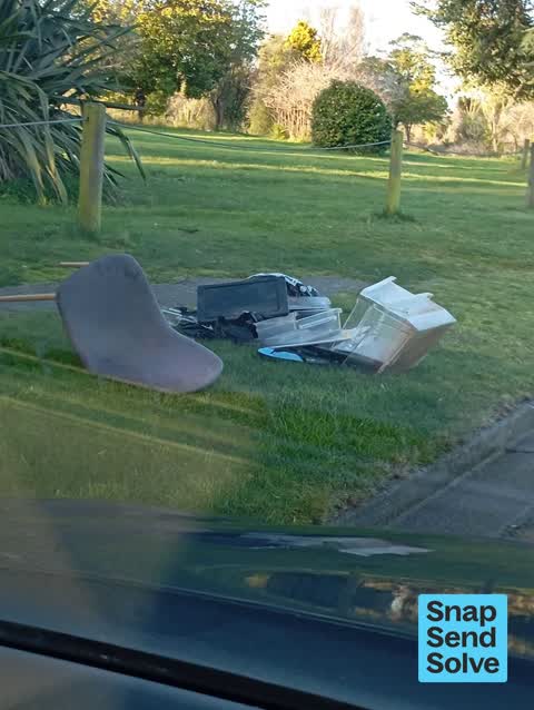 Dumped Rubbish — a report photo