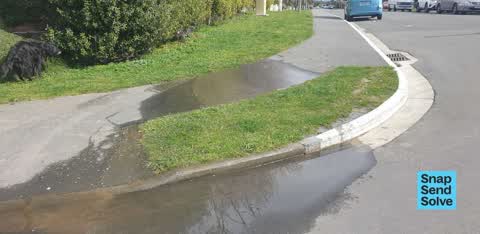 Water Leak, a report photo