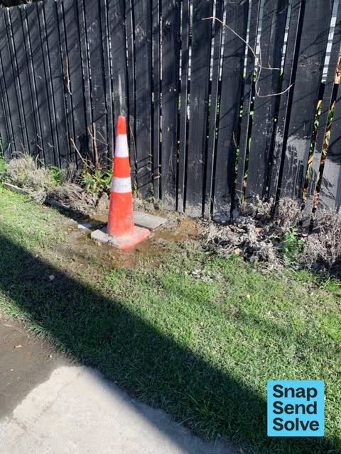 Water Leak, a report photo