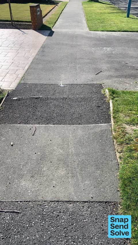 Pavement - Damaged, a report photo