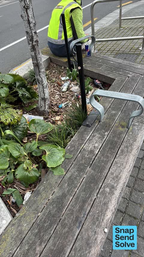 Dumped Rubbish, a report photo