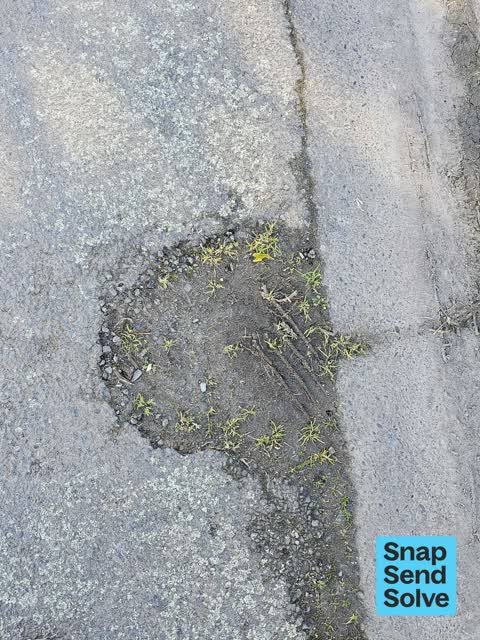 Damaged Road, a report photo