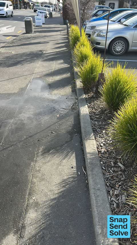 Water Leak, a report photo