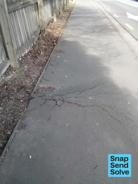 Pavement - Damaged, a report photo