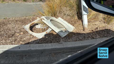 Dumped Rubbish, a report photo
