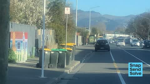 Poles and Signage - General, a report photo