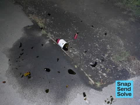 Litter, a report photo