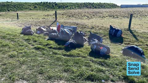 Dumped Rubbish, a report photo
