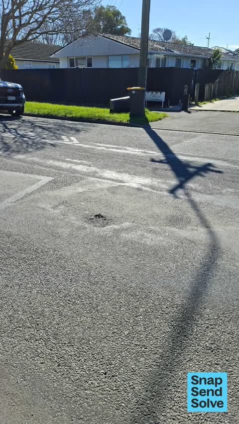 Damaged Road — a report photo