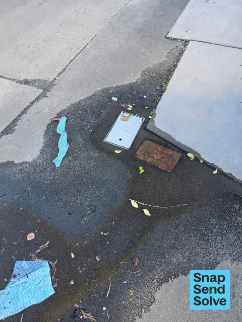 Water Leak, a report photo