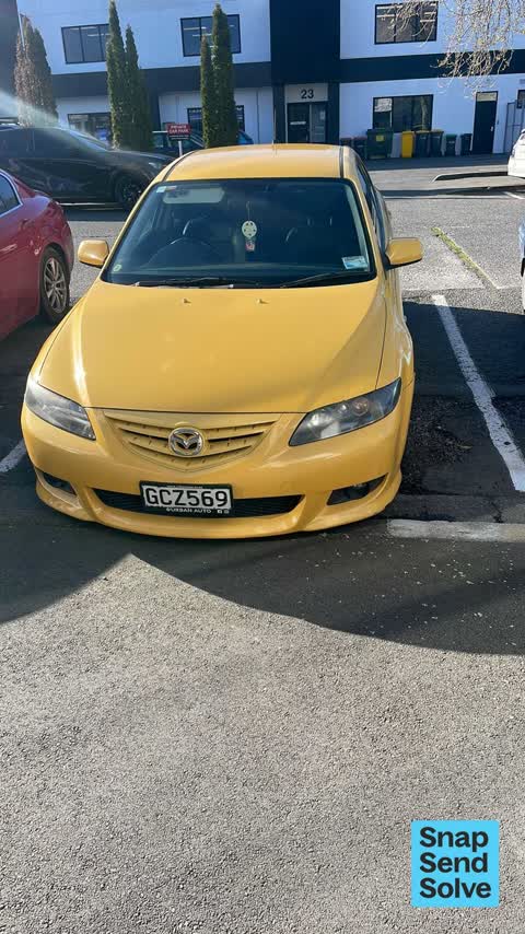 Hazard, vehicle, a report photo