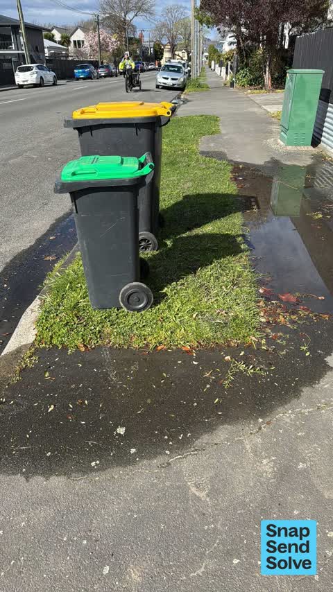 Water Leak, a report photo