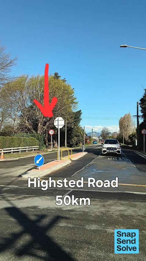 Sign Poles, a report photo