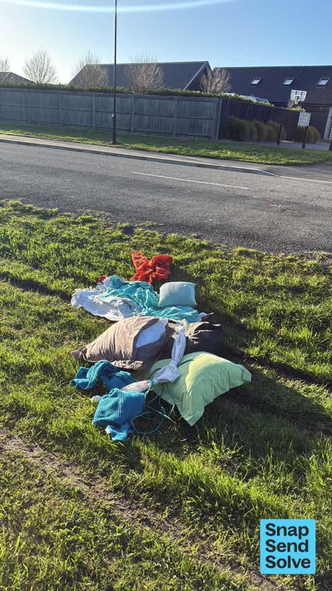 Dumped Rubbish, a report photo