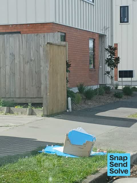 Dumped Rubbish, a report photo