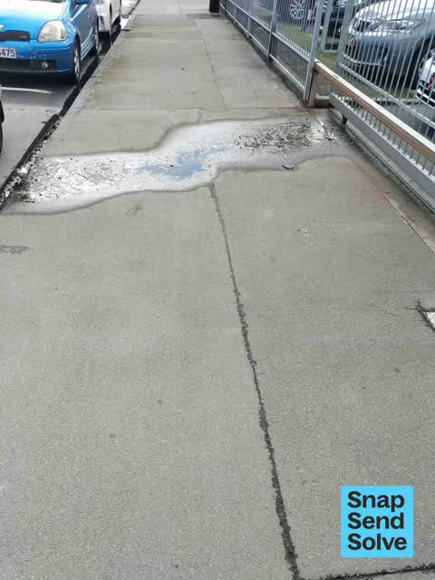 Water Leak, a report photo