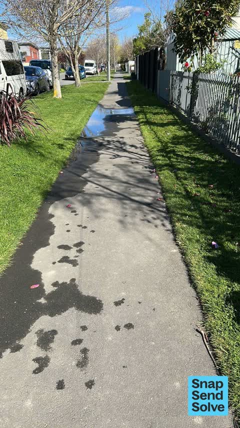 Water Leak, a report photo