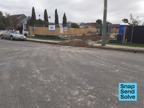 Pavement - Damaged, a report photo