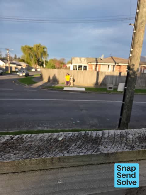Dumped Rubbish, a report photo