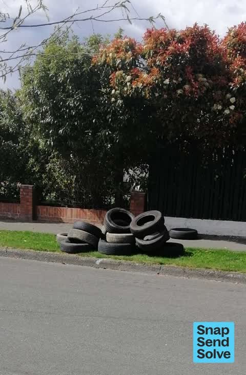 Dumped Rubbish, a report photo