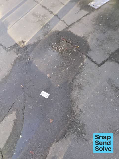 Water Leak — a report photo