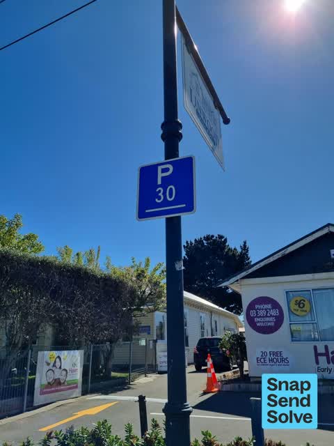 Road Signage, a report photo