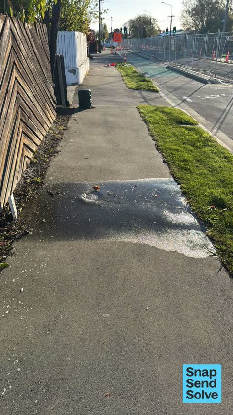 Water Leak, a report photo