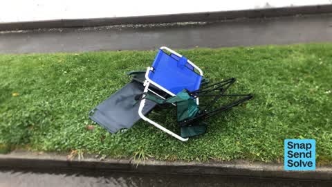 Dumped Rubbish, a report photo