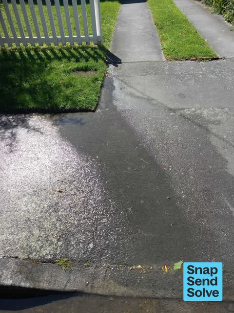 Water Leak, a report photo