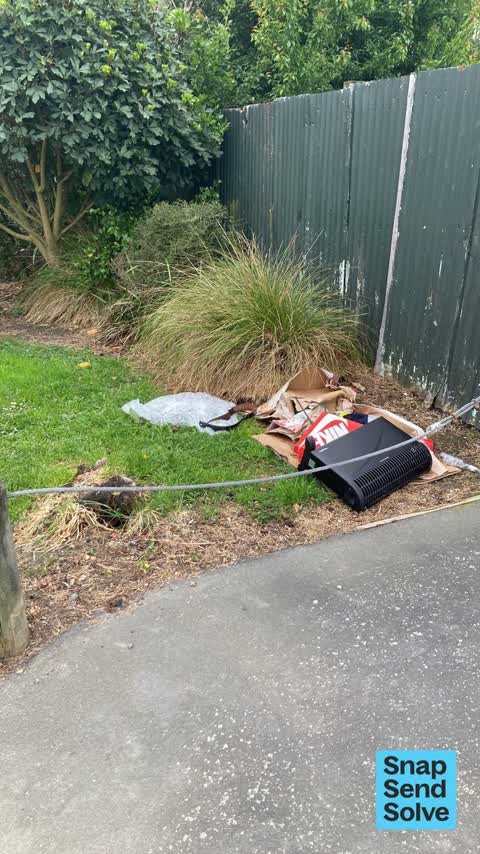 Dumped Rubbish — a report photo