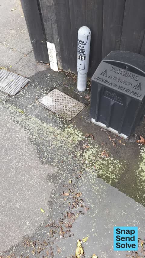 Water Leak, a report photo