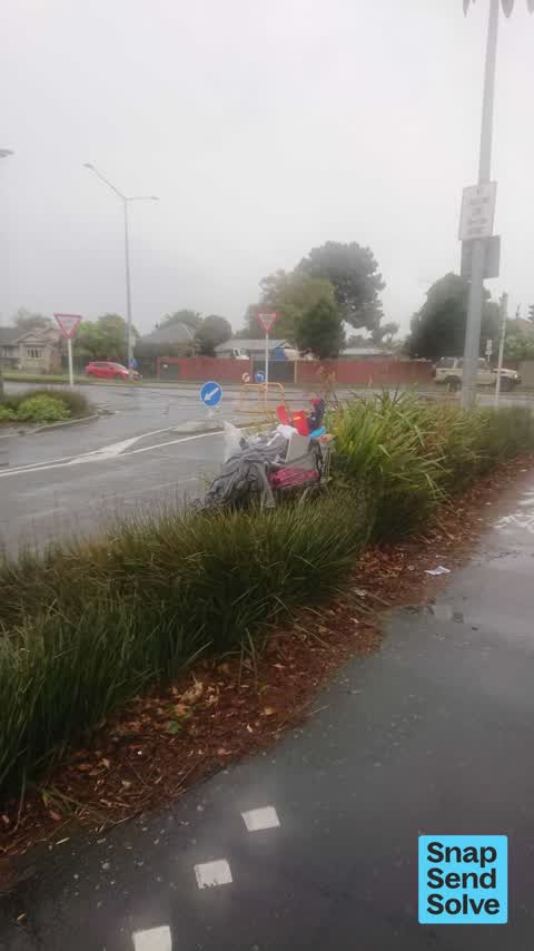 Dumped Rubbish, a report photo
