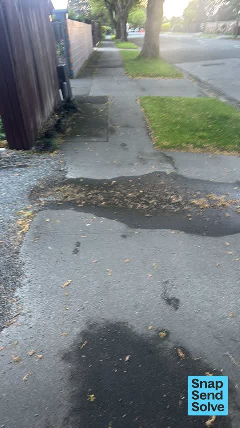 Water Leak, a report photo