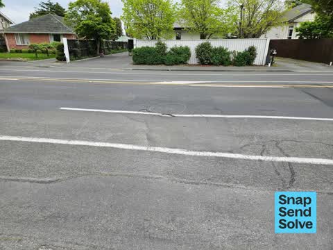 Pavement - Damaged, a report photo
