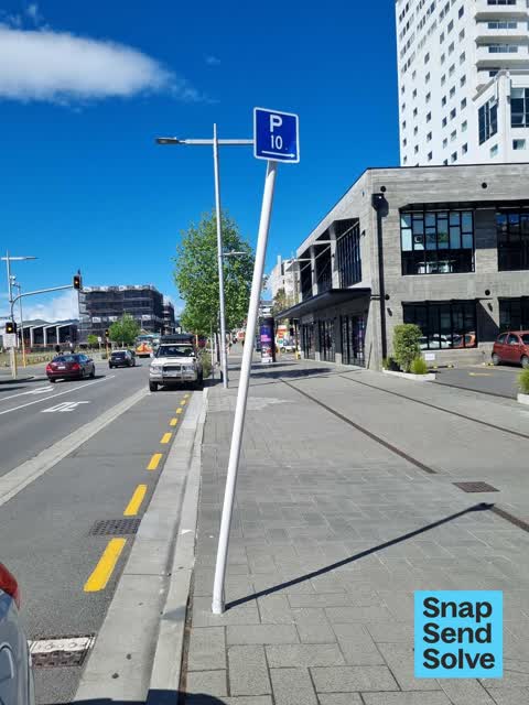 Poles and Signage - General — a report photo