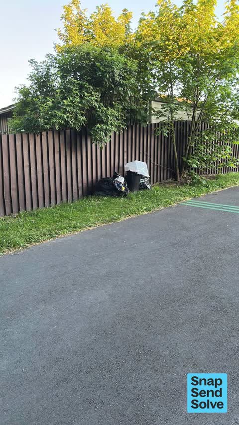 Dumped Rubbish — a report photo