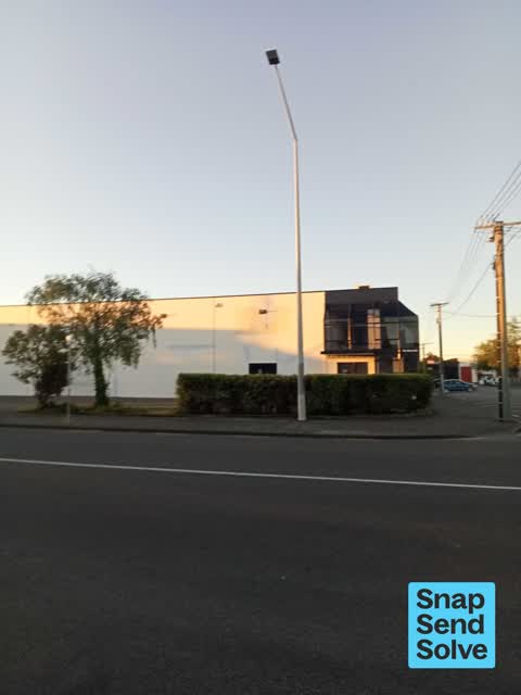 Graffiti on a fence, building or structure, a report photo