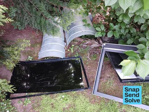 Dumped Rubbish, a report photo