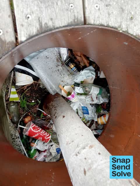 Litter — a report photo