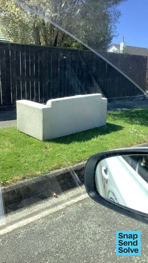Dumped Rubbish — a report photo