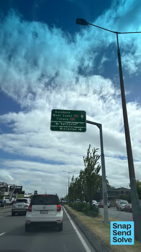 Road Signage, a report photo