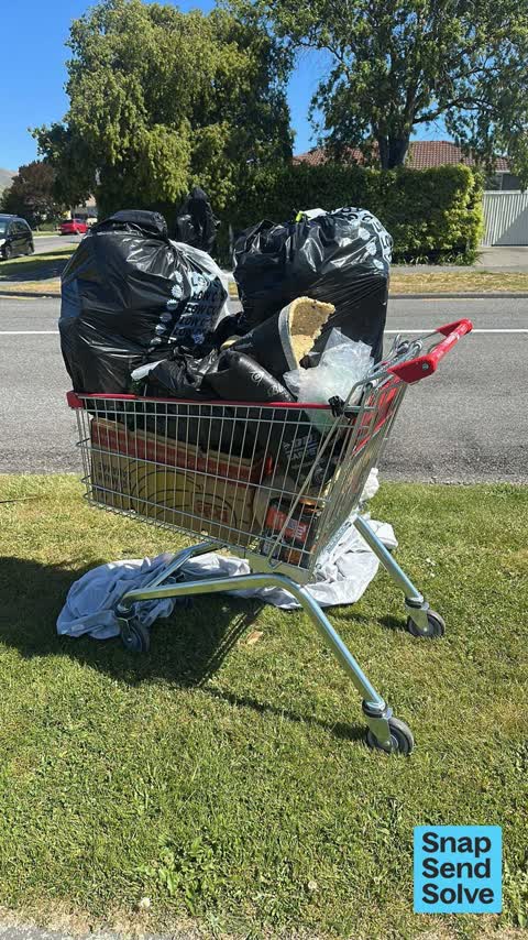 Dumped Rubbish, a report photo