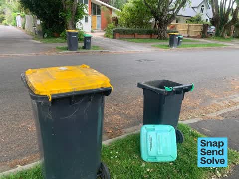 Rubbish and Bins - General — a report photo