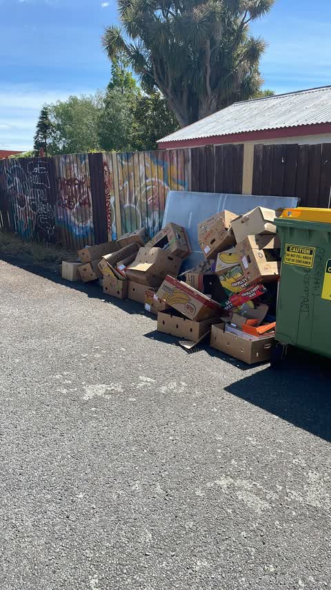 Dumped Rubbish, a report photo