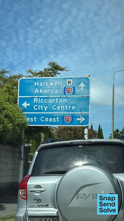 Road Signage, a report photo