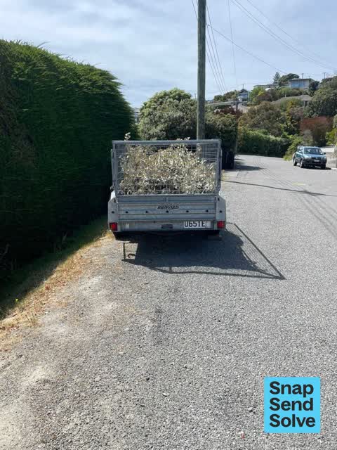 Hazard, vehicle, a report photo